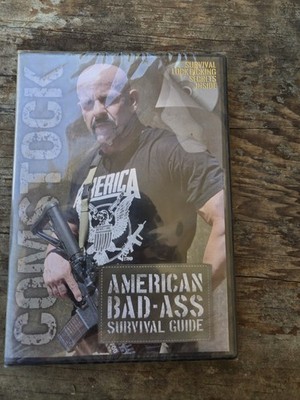 American Bad-Ass Survival Guide Dale Comstock Threat Response DVD New Sealed 