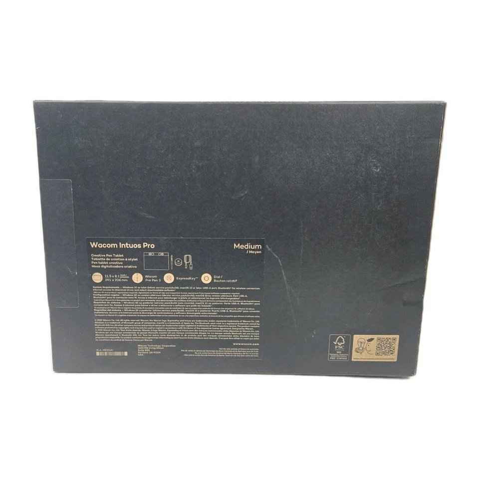 Wacom Intuos Pro Graphics Tablet Medium New - PTK670K0A Sealed  - Image 4 of 4