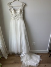 Maggie Sottero Wedding Dress Ivory Size 6