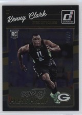 2016 Donruss Rookies Press Proof Gold 7/50 Kenny Clark #328 06rp