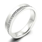 Men's Moissanite Ring 925 Sterling Silver Pave Band Wedding Ring Size 9