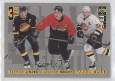 1996 Collector's Choice 3 Star Selection Trevor Linden Alexander Mogilny HOF 0t5