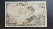 Spain 100 Pesetas 1965 VF
