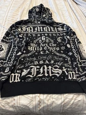 Famous Stars And Straps Hoodie Men’s Size L (Stain On Cuff Pictured)