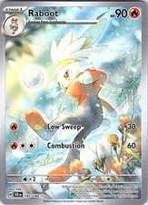 Pokemon Raboot 147/142 Stellar Crown Holo Ultra Rare Near Mint or Better