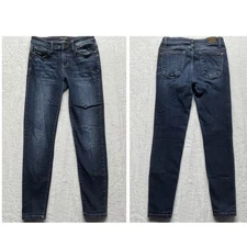 Judy Blue Skinny Jeans Denim Women’s Tapered JB82110DK Blue Sz 7/28