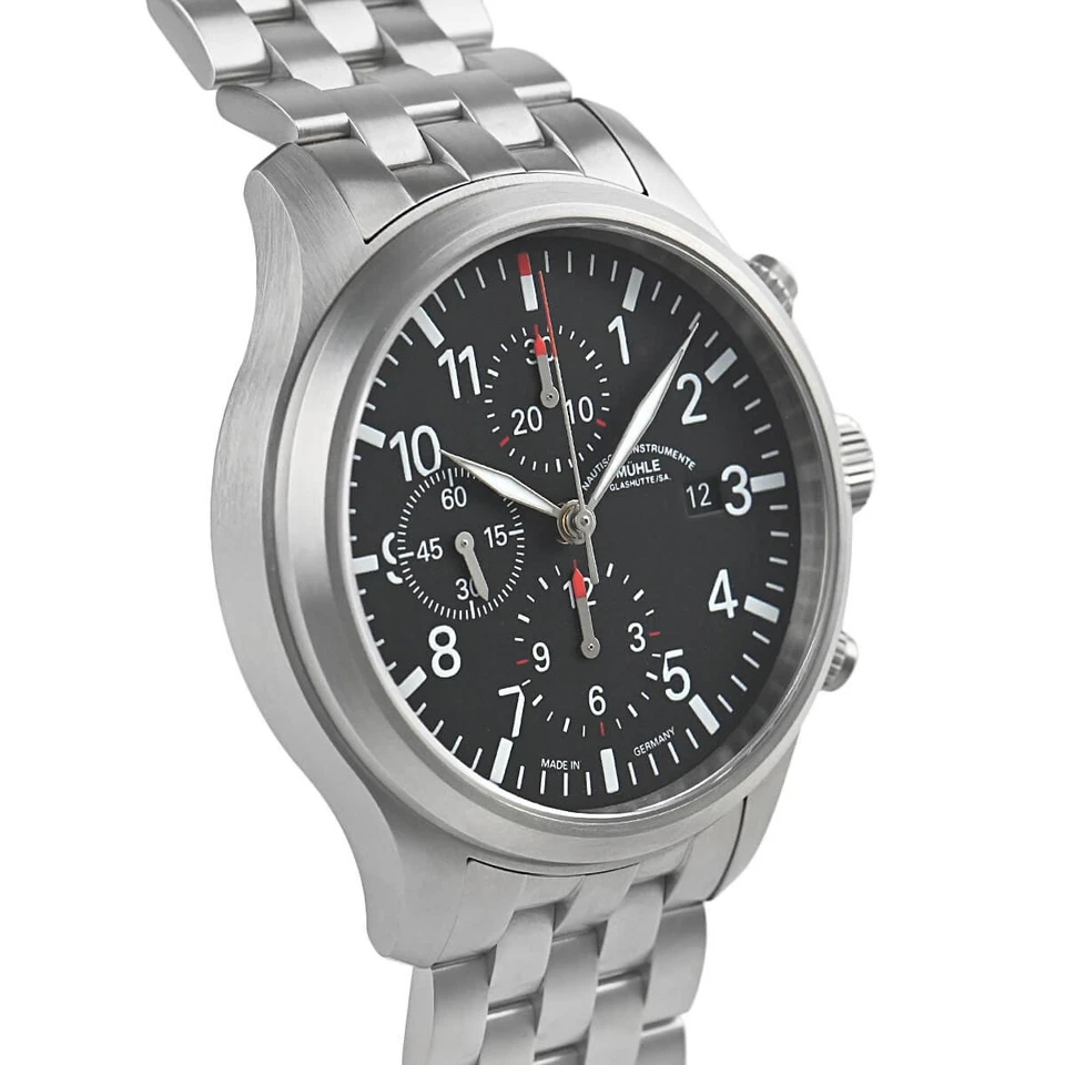 Reloj Hombre MUHLE GLASHUTTE Terrasport I Cronógrafo M1-37-74-MB "NUEVO" Foto 3 de 4