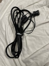 10FT SVGA VGA 15-Pin PC Monitor Video Cable 3.5mm Stereo Audio Male Plug Cord