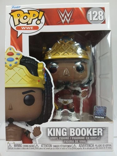 Funko Pop! WWE King Booker (Booker T) Collectible Vinyl Figure #128