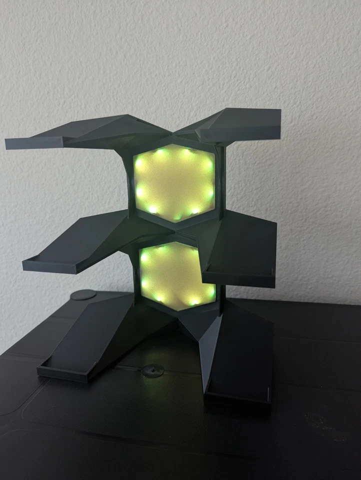 Soporte para modelos de coches escala 1/18 1:18 - Tiene capacidad para 3 coches negro RGB Foto 3 de 4