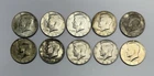 (Lot Of 10) 1967-1969 Kennedy Half Dollar , 40% Silver
