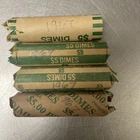 1967 ROOSEVELT DIME ROLL (CIRCULATED CONDITION) Unsearched