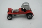 Vintage 1969 HOT WHEELS 'Red Baron' Blackwall Loose NRMT Red *1 Paint Chip*