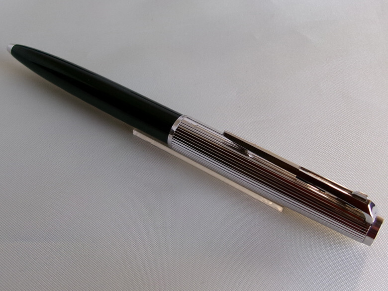 Montblanc 186 Lever Ballpoint Pen Sterling Silver 925 Cap | eBay