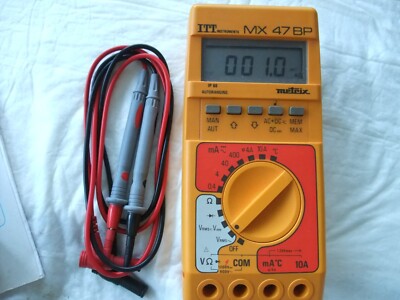 Digital Multimeter ITT Metrix MX 47 BP