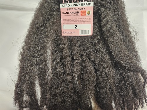 AFRO KINKY BRAID. YA MAN! 100% KANEKALON FIBER - Picture 12 of 22