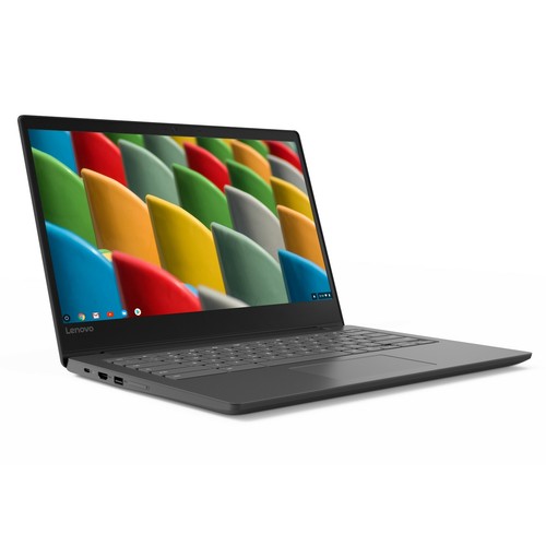 Laptop 14" HD Display, 4 GB RAM - 32 GB eMMC SSD, Chrome OS, Black - Picture 4 of 8