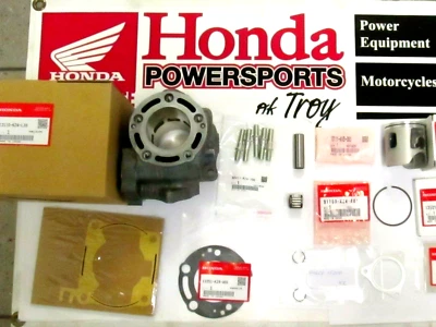 GENUINE HONDA OEM CYLINDER, PISTON KIT W/GASKETS and STUDS 2003 CR125R * - Bild 1 von 2