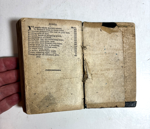 Prayer Meeting and Revival Hymn 1841 Book, Pocket Size by John Winebrenner RARE - Picture 9 of 11