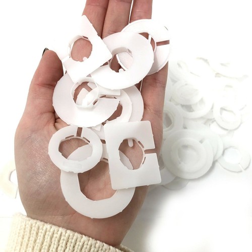 Watch Movement Rings Plastic Assorted x100 watch Repairs Wristwatch Spacers - Picture 3 of 3