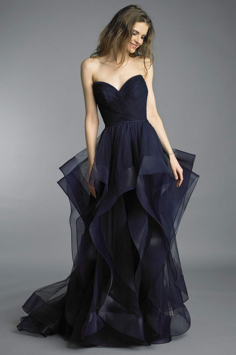 basix black label dress D8819L Strapless Cascading Tulle Ball Ladies SIze:10 11 best black funeral Basix Black Label Measurements madetoorder