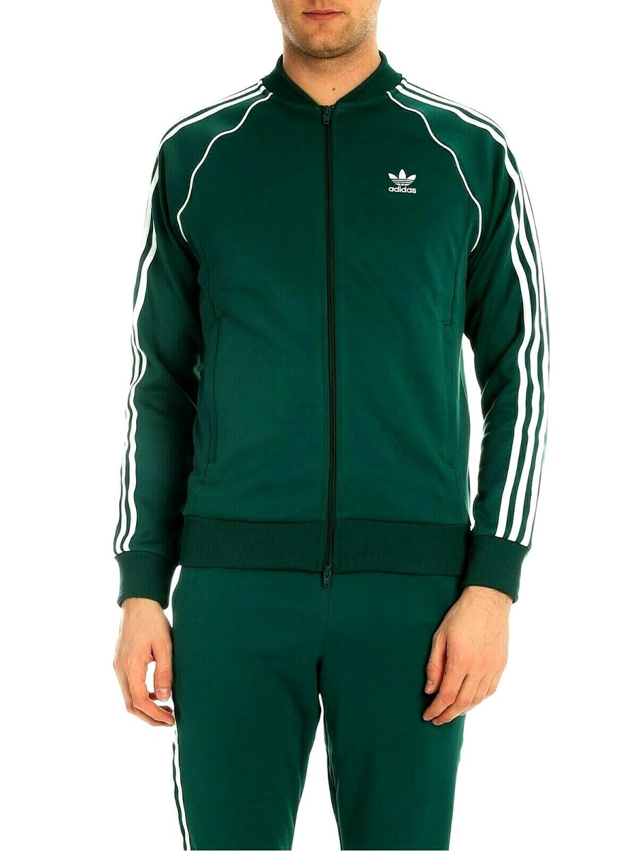 Adidas Sst Track Jacket Noble Green Adidas Tracksuit Men's