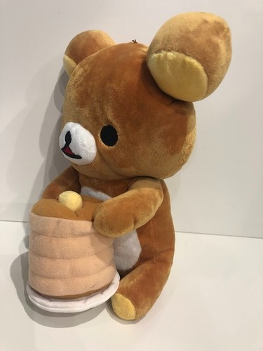System Service Rilakkuma Korilakkuma Big 26cm Plüschtier Stofftier Puppe Pancake Hug - Bild 14 von 24