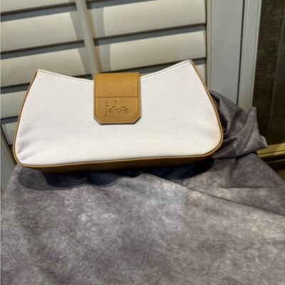 Christian Dior J'Adore White and Tan Women's Bag