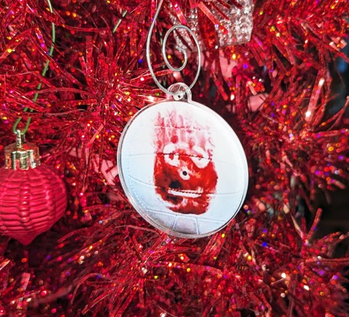 Wilson Tom Hanks Film "Castaway" Volleyball Holiday Christmas Tree Ornament LIM. - 第 2/5 張圖片