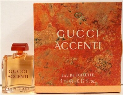 Gucci Accenti Eau De Toilette Mini .17oz | eBay