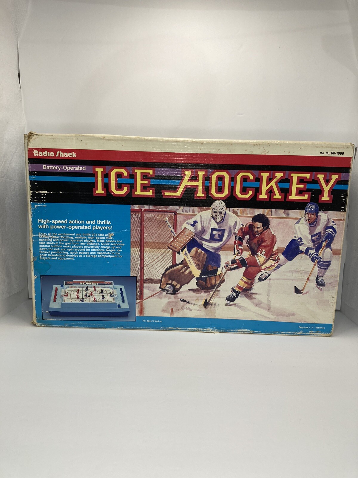 Radio Shack Ice Hockey Vintage 1980’s Battery Operated Game Used