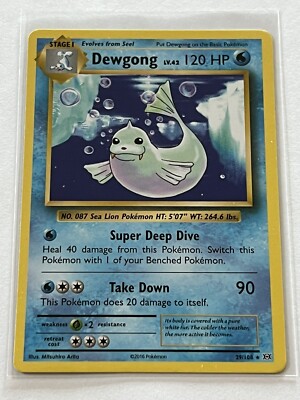 Dewgong 29 / 108 Pokemon XY Evolutions 2016 Near Mint Non Holo
