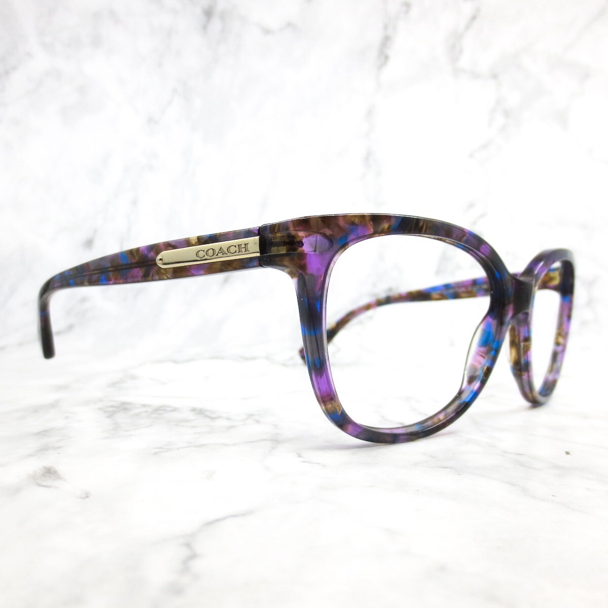 Coach HC8132 (L109) (Confetti Purple) 52888H Sunglasses  display picture 3