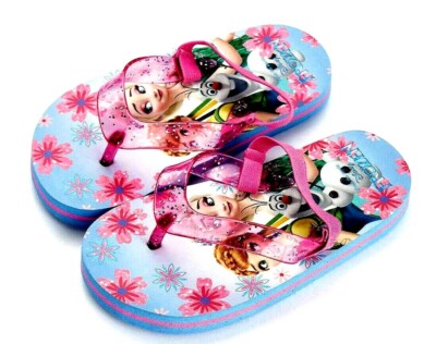 Disney FROZEN Eiskönigin Flip Flops Badelatschen Zehentrenner Sandalen 24 - 31