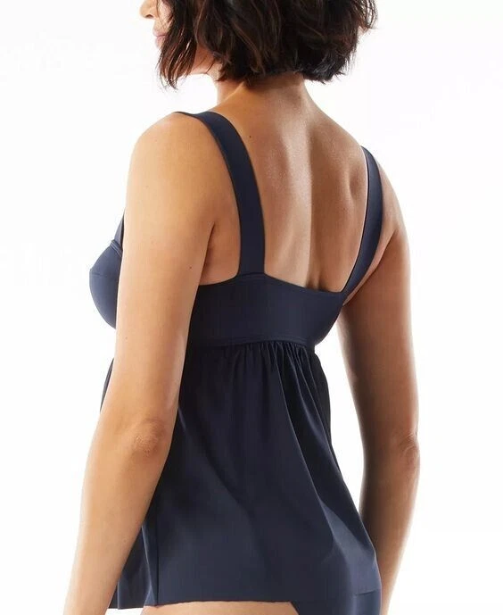 NEW! MICHAEL Michael Kors Women's L Baby Doll Tankini Top NWT $118 - Image 2 of 2