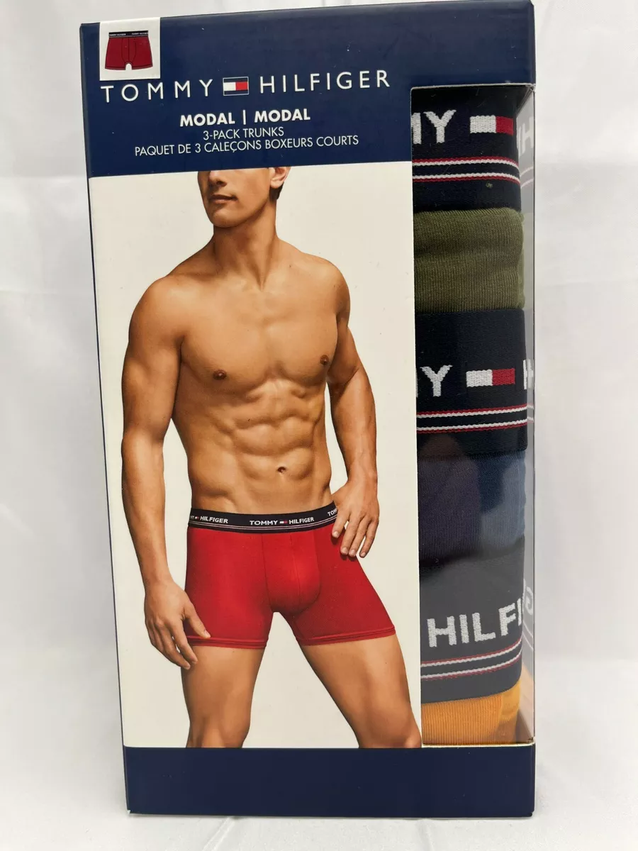 Tommy Hilfiger 3 Pack Modal TRUNKS Underwear Size XL40-42 NIB $45