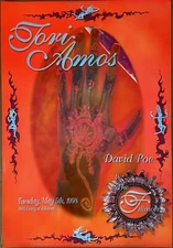Original 1998 Tori Amos Concert Poster F-326 Fillmore
