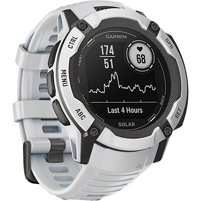 Garmin Instinct 2X Solar 50mm Whitestone GPS + Bluetooth