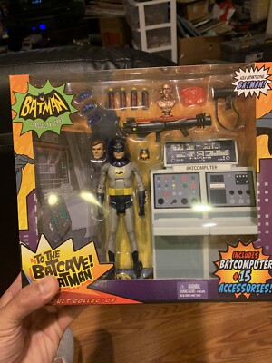 DC Comics Batman 1966 Classic Figure Bruce Wayne Batcave