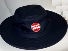 SS PANAMA Cricket Hat WHITE n NAVY