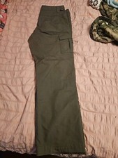 LA Police Gear Women Stretch Ops Tactical Pants 10 Short OD Olive Drab Green