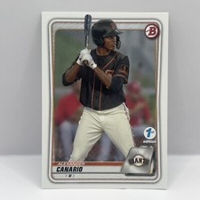 2020 Topps Bowman Draft 1st Edition Alexander Canario BD-123 Giants