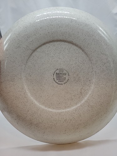 Piatto da portata Biltons England marrone maculato geometrico floreale pietra di ferro - Foto 6 di 7