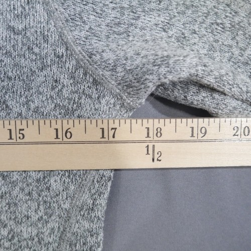 Patagonia Better Sweater Wm Sm Gray 1/4 Zip Jacket Fleece 25543 Princeton PNRA - Picture 12 of 17