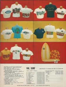 val surf t shirts