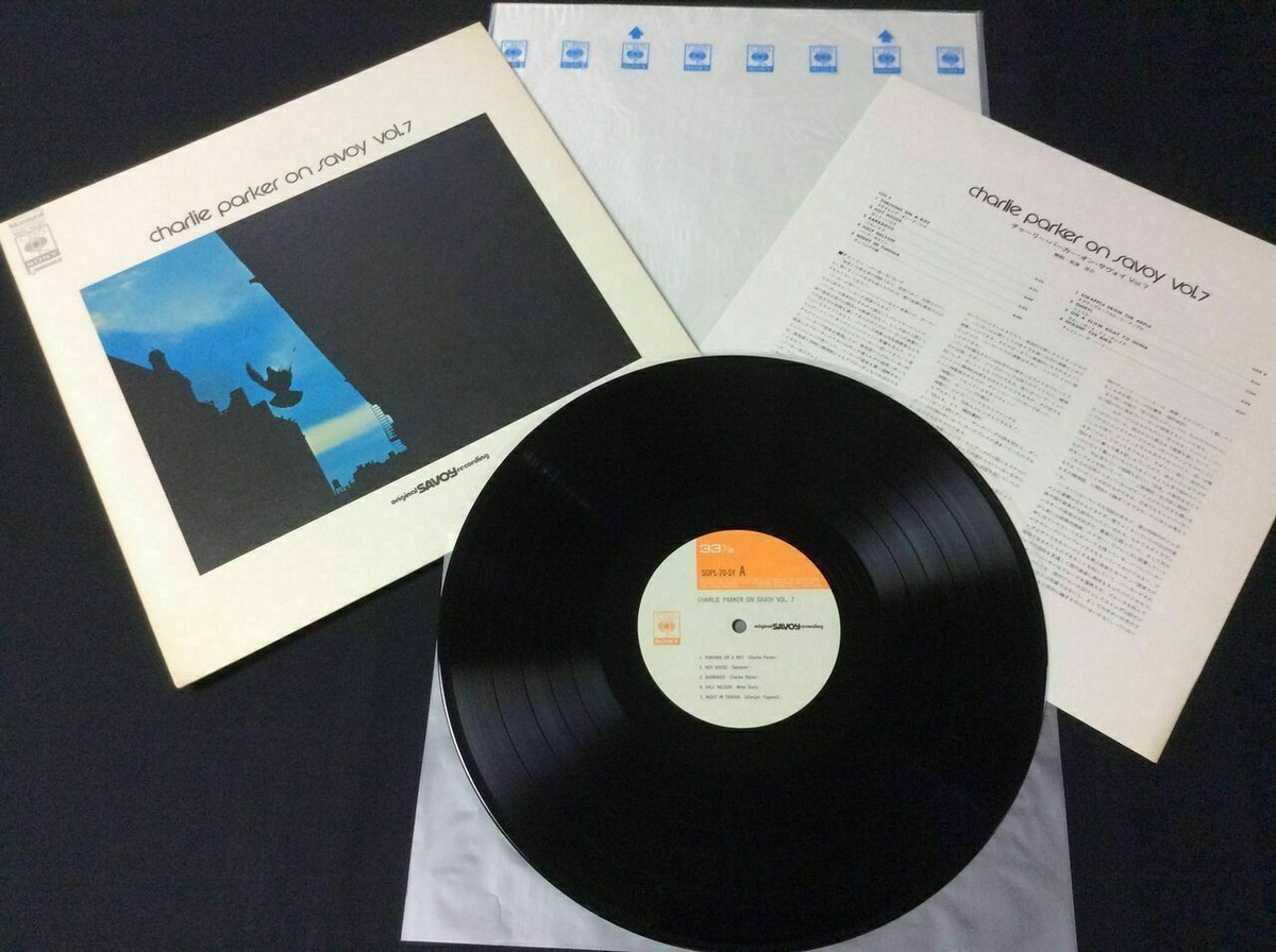 CHARLIE PARKER ON SAVOY VOL.7 JAPAN VINYL LP SOPL-70-SY CBS