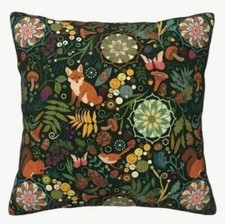Fall Winter Fox Animals Christmas Throw Pillow Cover Winter Holiday Home Decor
