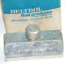 Deltrol Pneu-trol 1/4" Steel Needle Valves CM20S New