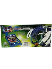 flipper beyblade con luci e suoni elettronici.