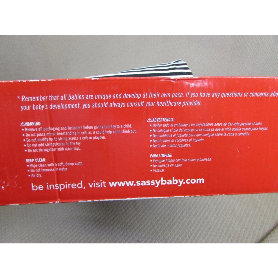 Espejo de piso Sassy See Me para bebé nuevo Foto 2 de 4